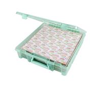 FLAMBEAU INC Super Satchel Box, Polypropylene, Mint, 15.25"X14"X3.5", One Size