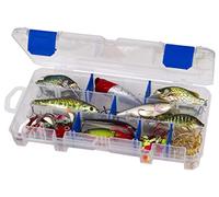 Flambeau Outdoors 3003 Tuff Tainer, Fishing Tackle Tray Box, Includes [9] Zerust Dividers, 18 Compartments