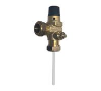 Flamco 3.5 Bar 22mm Pressure & Temperature Relief Valve 27135
