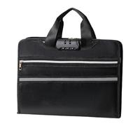 Flame Accordion File Case with Multiple Pockets for Secure Storage of Important Papers Large Capacity Expanding File