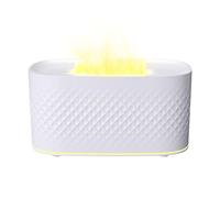 Flame Air Diffuser - 3.11 Inch Creative Campfire, Portable Oil Machine, Decorative Fragrance Humidifier, LED Light Aroma Dispenser, Calming Atmosphere For I