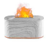 Flame Air Humidifier with 7 Colors Light Essential Oil Diffuser with Auto-Off Protection Air Diffuser Humidifier for Bedroom Living Room Office