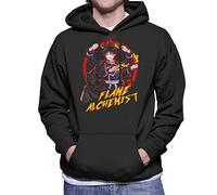 Flame Alchemist Roy Mustang Fullmetal Alchemist Men's Hooded Sweatshirt Black