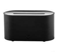 Flame Aroma Diffuser USB Cool Mist Humidifier Auto Shut-Off(Black)