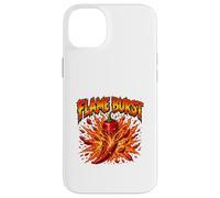 Flame Burst Spicy Pepper Explosion Graphic Case for iPhone 14 Plus