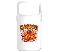 Flame Burst Spicy Pepper Explosion Graphic Case for iPhone 17 Pro Max