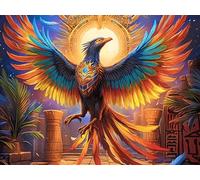 Flame Colorful Dragon 300 Piece Premium Jigsaw Puzzle Magical Cosmic Creatures Adult Jigsaws Educational Game Hobby Home Decor Winter Gift Durable Wooden Cardboard 300 PCS/40x28cm