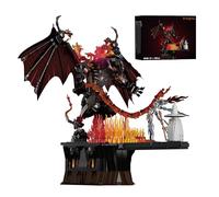 Flame Demon Building Blocks Set - 1581PCS Magic Animal Bricks Kit, Collector’s Monster Model, Movie Figure, Home Office Decor, DIY Education Toy, Creative Gift for Horror Enthusiasts