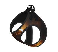 Flame Devil Dog Harness - Equipped with Reflective Straps and Quick Release Buckles - Suitable for Small Cats and Dogs