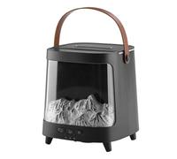 Flame Diffuser - 7-Color Light Humidifier, 200ml Remote Control Fireplace Diffuser, Aromatherapy Machine With Timer Quiet For Living Room, Desktop Counter, Home, Outdoor And Other Places