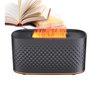 Flame Diffuser Humidifier - 7 Color Fire Scent, 2 Spray Mode Bonfire Diffuser with Colorful LED Lights, Aromatherapy Humidifier for Home, Relaxing Mood Enhancer and Air Moisturizer for Any Room