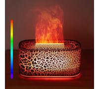 Flame Diffuser,Humidifier Color Transformation,Automatic Shutdown Protection For Aromatherapy, Air Humidification