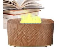 Flame Diffuser Humidifier, Fire Scent Diffuser, 4.5W Bonfire Effect Diffuser, Electric Colorful Compact Continuous Intermittent Spray Diffuser, Relaxing Portable Scent Diffuser For Home, Studio, Spa