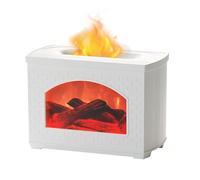 Flame Diffusers, Humidifier with Flame Air Diffuser | Fireplace Simulation Flame 270 Ml USB Diffuser,Aromatherapy Humidifier for Small Fireplace, Ultrasonic for Home, Room