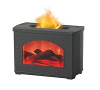 Flame Diffusers, Humidifier with Flame Air Diffuser, Simulation Flame Diffuser 270 ml USB | Silent Oil Diffuser, Ultrasonic to Increase Indoor Humidity