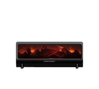 Flame Effect Aromatherapy Humidifier With Large Water Tank And Whisper Quiet Operation For Bedroom Living Room Relaxation White Color(black)