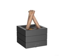 Flame Effect Humidifier with 7 Lights, 280ml USB Cool Mist Diffuser with Remote Control, Whisper Quiet Operation for Bedroom Office Living Room, Auto Shut-off Safety Feature(Black)