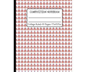 Flame Emoji - Orange and Purple Composition Notebook - A Bold & Vibrant Workspace: College Ruled • 110 Pages • 7.5 x 9.25 in • Soft Matte Cover