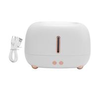 Flame Essential Oil Diffuser, USB Quiet 7 Colors Aromatherapy Essential Oil Diffuser Auto Shutdown Air Humidifier for Home Office Room