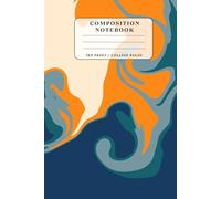 Flame & Flow Composition Notebook: A 6x9 portable notebook featuring unique flame-inspired cover art, filled with 120 pages of non-repeating motivational quotes
