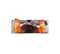 Flame Football Baby bow headband, a hair accessory for newborns and infants, suitable for babies 0-6 months old