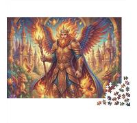 Flame God King 1000 Piece Jigsaw Puzzle,Educational Toy,Adults & Kids 14+,Great Gifts,Impossible Challenge,Home Wall Decor,Premium Cardboard,Stress Relief 52x38cm