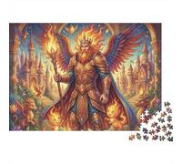 Flame God King 1000 Piece Jigsaw Puzzle,Whimsical Challenge,Adults & Kids 14+,Home Wall Decor,Educational Toy,Premium Cardboard,Gift Idea,Stress Relief 70x50cm