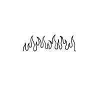 Flame Herb Flower Arm Tattoo Sticker Waterproof And Long-Lasting Simulation Pattern Sticker Male And Female Arm Ring Arm