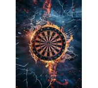 Flame Hitting Target Jigsaw Puzzle 4000 Piece, Puzzles for Adults 4000, The Impossible Challenge, Jigsaw Puzzle Games Classic Educational, Wooden Puzzles, for Home Wall Decoration Gift FNKL1-574
