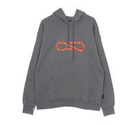 Flame Hoodie Gray Long Sleeve Sweatshirt L
