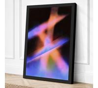 Flame in Motion Canvas Wall Art Print 24x16 Inch | Ready to Hang, Gallery Wrapped, Fade-Resistant Inks, Securely Packaged, UK Made