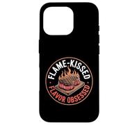 Flame Kissed Flavor Obsessed Steak BBQ Case for iPhone 16 Pro