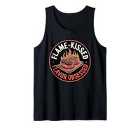 Flame Kissed Flavor Obsessed Steak BBQ Tank Top