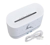 Flame Light USB Humidifier for Relaxation and Aromatherapy, Large Capacity for Continuous Hydration in Bedroom or Living Room