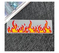 Flame Motorcycle Stickers Bike Car Helmets Fuel Tank Reflective Waterproof Vinyl Decal Accessories(Design D)