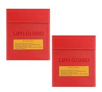 Flame Proof Battery Storage Bag Thicken Layer Resistant Lightweight Design Explosions-Proof for Battery Safe Bag Fireproof Waterproof