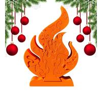 Flame Puzzle Challenging 3D Printing Vibrant Color | Adults Kids Puzzle Learning Toy for Boys Girls Teen Friends Son Daughter Women Men
