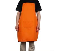 Flame Resistant Welding Apron Featuring Washable Twill Fabric Fireproof Trim and Construction Optimized for Heat and For splash For protection (Yellow)