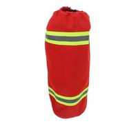 Flame Retardant Air Tank Protector Sleeve for Firefighters 9l Orange | Reflective Strips, Drawstring Closure, Cloth Cover for Air Breathing Apparatus and Rescue Teams