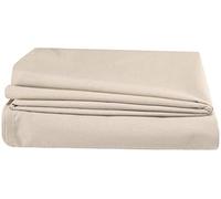 Flame Retardant Bed Linen Double Flat Sheet (Cream)