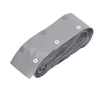 Flame Retardant Cable Protective Sleeve with Button Closure, PVC POM Cable Sleeving Tube for Power Cords, Industrial Equipment and Robotics (15M)