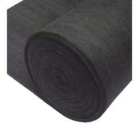 Flame Retardant Fabric Carbon Felt, 2pcs 100X100cm Graphite Carbon Felt High Temperature Carbon Fiber For Contamination Adsorption Cleaning Shield Slag Fire Felt(Thick2mm)