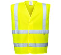 Portwest FR71 Bizflame Hi-Vis FR Vest Ferrous Free Lightweight Reflective