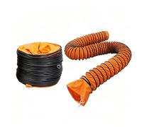 Flame Retardant HVAC Ducting,Flexible Duct Hosing,Foldable Extractor Hose
