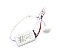 Flame-Retardant PIR Sensor Switch AC 240V | Flame-retardant plastic shell, high-temp copper wires, for durable build, AC 180-240V support