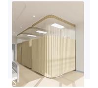 Flame Retardant Privacy ain for Clinics & Labs Machine Washable Room Divider 2x2m Ideal for Hospitals & Mcal