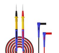 Flame Retardant Silicone Multimeter Lead 0.2mm Fine Steel Tip 1000V 20A Multimeter Probe Test Voltmeter Test