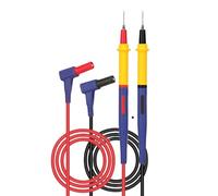 Flame Retardant Silicone Multimeter Lead Fine Steel Tip Replacement Probe Tester