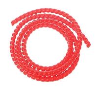 Flame Retardant Spiral Cable Wrap Multicolor 20-30mm 2 Meter PP -Corrugated Wire Cable Protection Pipe(Red,30mm)
