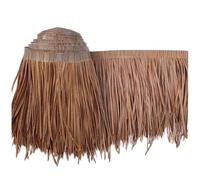 Flame Retardant Tiki Straw Roof Panels - 0.5x8m & 1.6x26ft - Perfect for Tiki Bars, Huts, Garden Fences, s & Party Decor - Durable Thatched Grass Roof Rolls